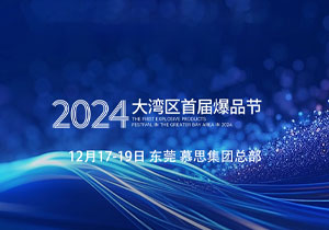 2024大湾区首届爆品节（12月17-19日）开始报名