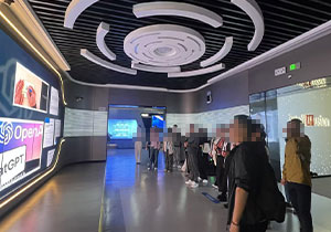 某企业走进云天励飞游学参观学习